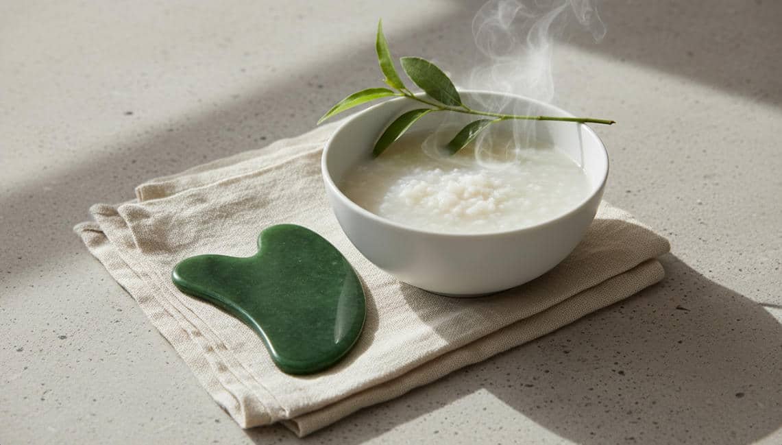 after gua sha soft food
