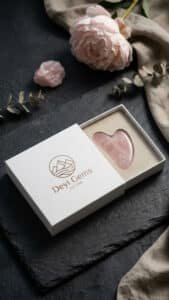 gua sha custom packaging logo