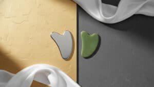 stainless steel gua sha vs jade gua sha