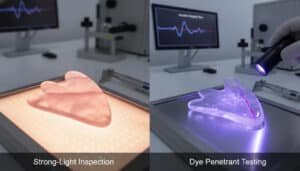 Microcrack inspection using gua sha tools