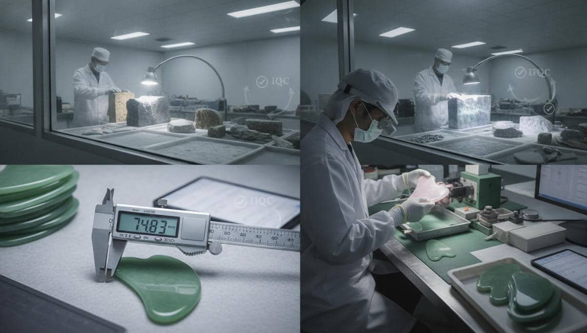 gua sha manufacturer iqc vs ipqc vs oqc