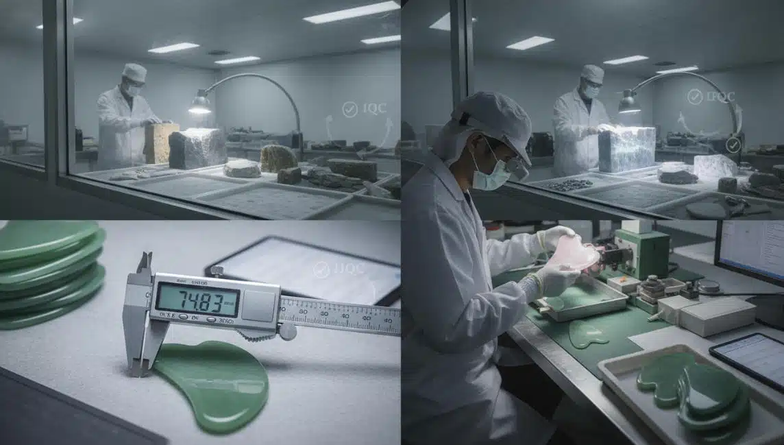 gua sha manufacturer iqc vs ipqc vs oqc