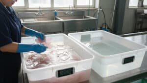 gua sha production washing