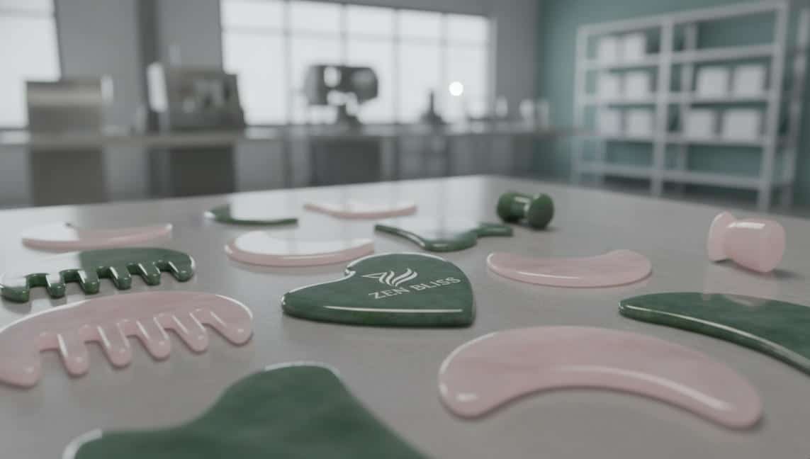 gua sha tool custom logo