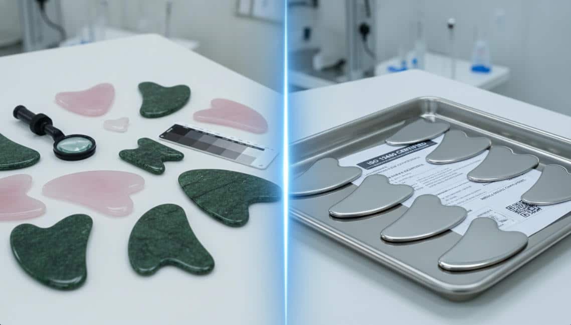 low moq gua sha custom for different material