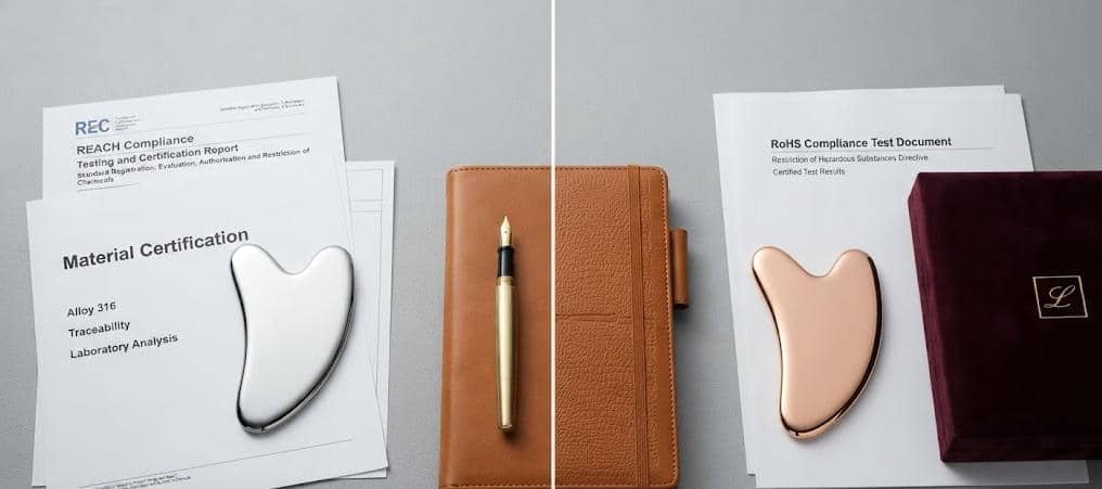 metal gua sha tools Production Track