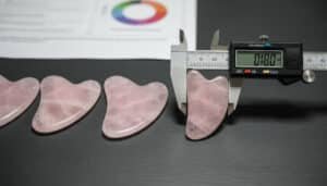 rose quartz gua sha custom