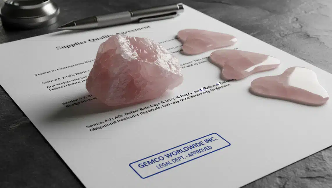 rose quartz gua sha custom term