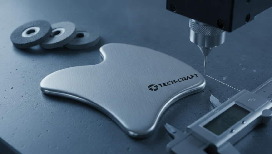stainless steel gua sha tools Brushed Finish
