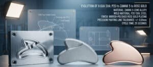 zinc alloy gua sha tools manufacturer