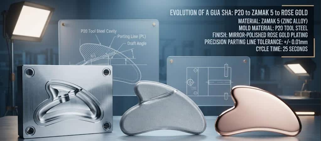 zinc alloy gua sha tools manufacturer