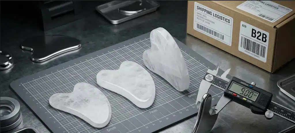 Different thicknesses affect the weight of gua sha