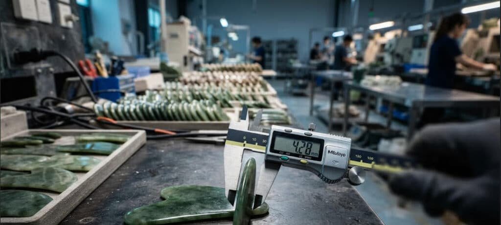 Gua Sha Factory manufacturing stage