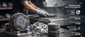 gray agate gua sha production
