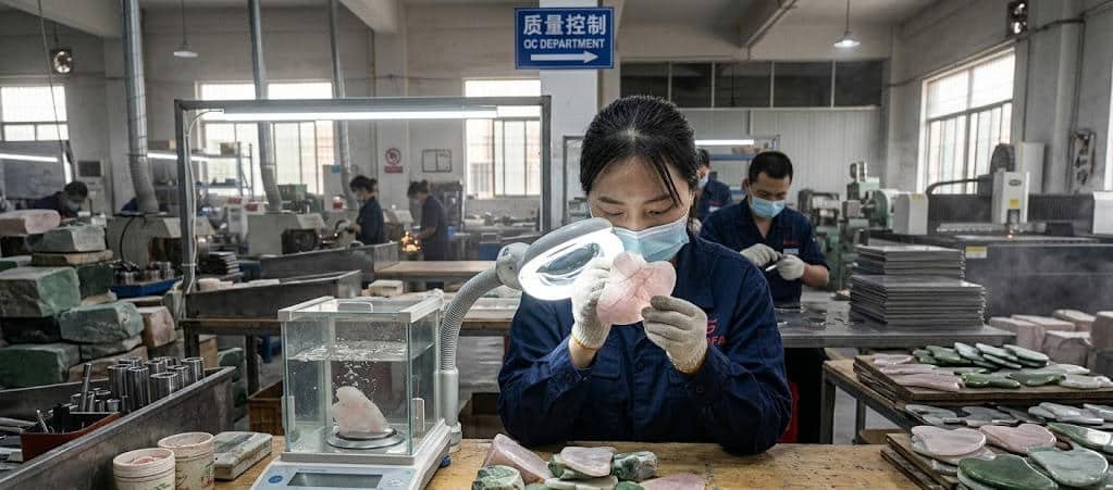 stone gua sha quality check