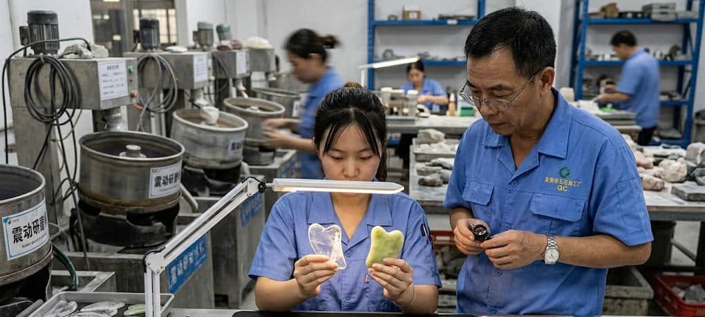 Crystal Structure for different gua sha materials