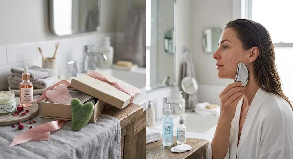 Different Scenarios for Using Crystal vs. Stainless Steel Gua Sha Tools