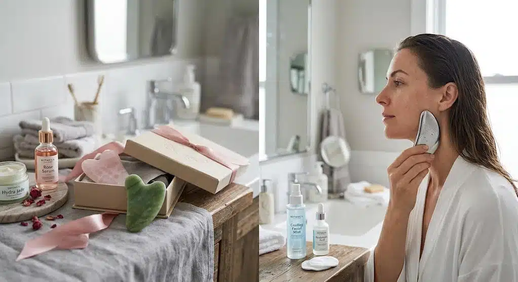 Different Scenarios for Using Crystal vs. Stainless Steel Gua Sha Tools