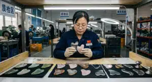Gua Sha Manufacturer Surface Smoothness Inspection