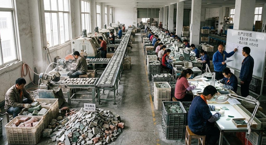Gua Sha Production Scheduling
