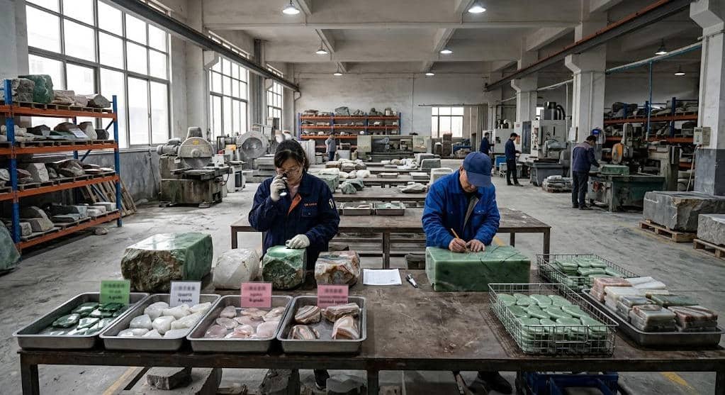 Process from Raw Materials to Finished Gua Sha Products
