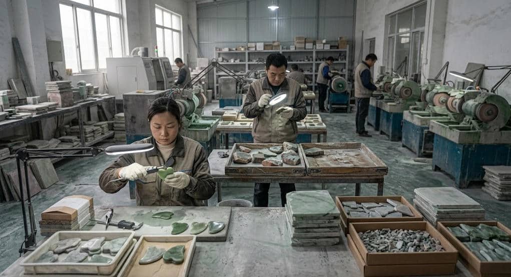 Production Process for Natural Stone Gua Sha Tools