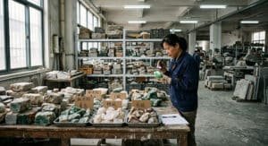 Quality Grading Inspection of Raw Stones for Gua Sha
