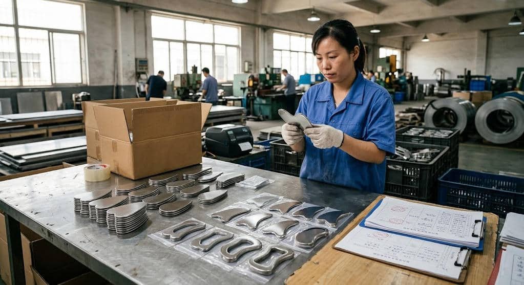 Reasonably design the packaging structure for stainless steel products.