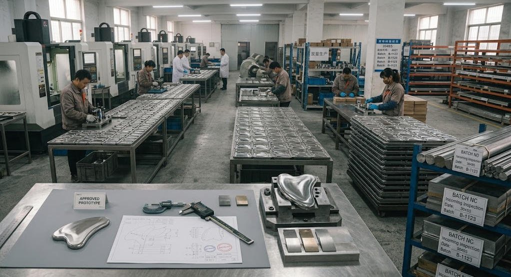 Standardized production of custom stainless steel Gua Sha tools