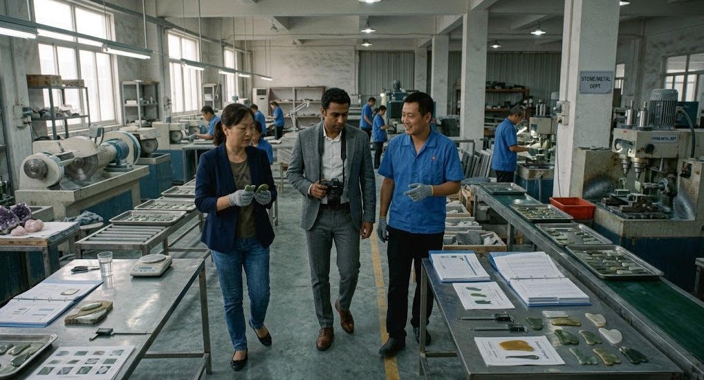 Visit a real Gua Sha factory.