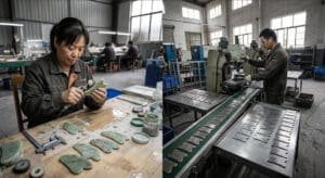 different production ways about stainless steel gua sha and stone