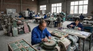 stone gua sha tools production