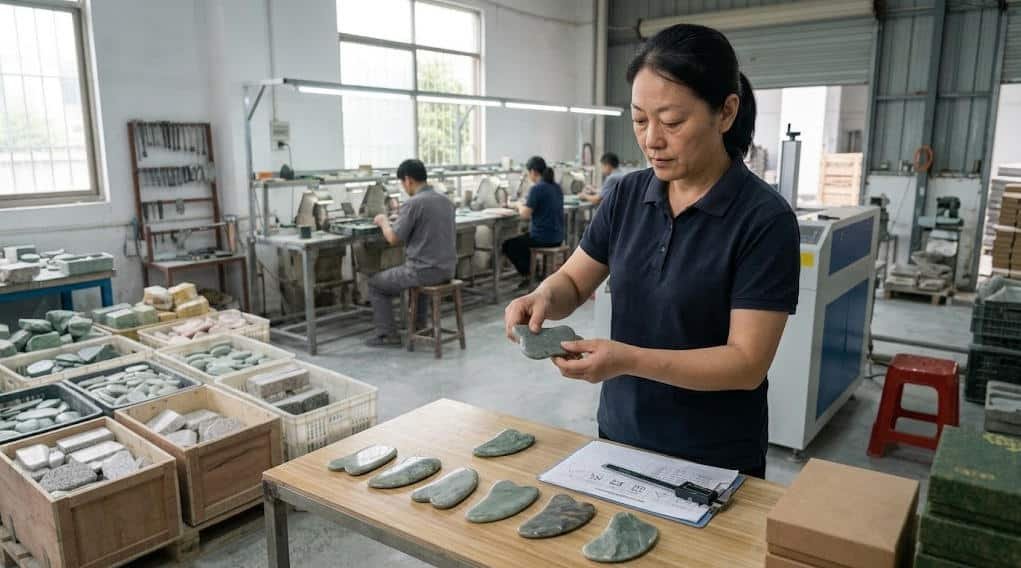 Comparison of Custom Gua Sha Samples