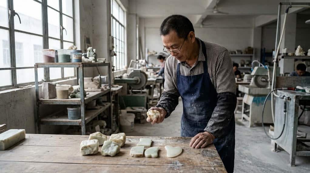 Cost Structure for Custom White Jade Gua Sha Tools
