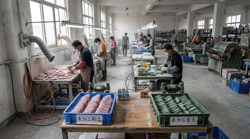 Gua sha orders are being produced in an orderly manner