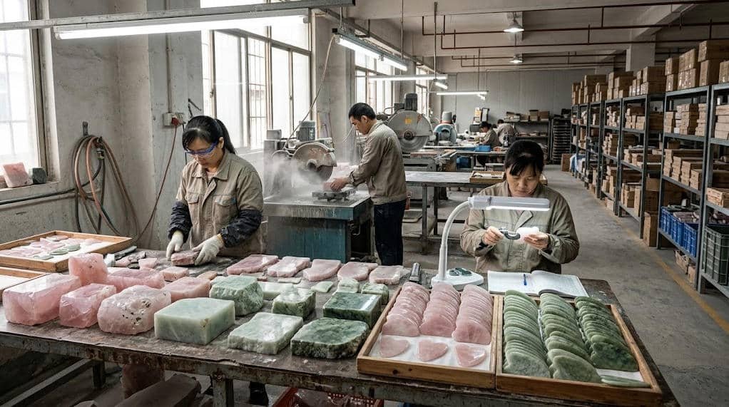 Gua sha wholesale pricing raw materials production and wastage