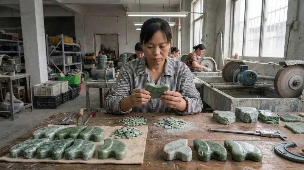 Manufacturing losses associated with Gua Sha lymphatic brushes