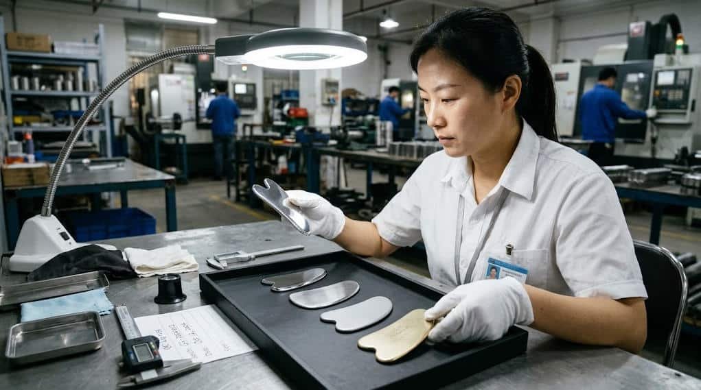 Stainless Steel Gua Sha Manufacturers Various Surface Finishes