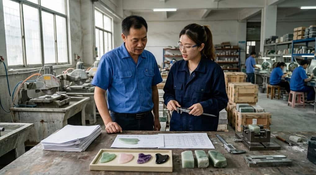 gua sha custom oem mold