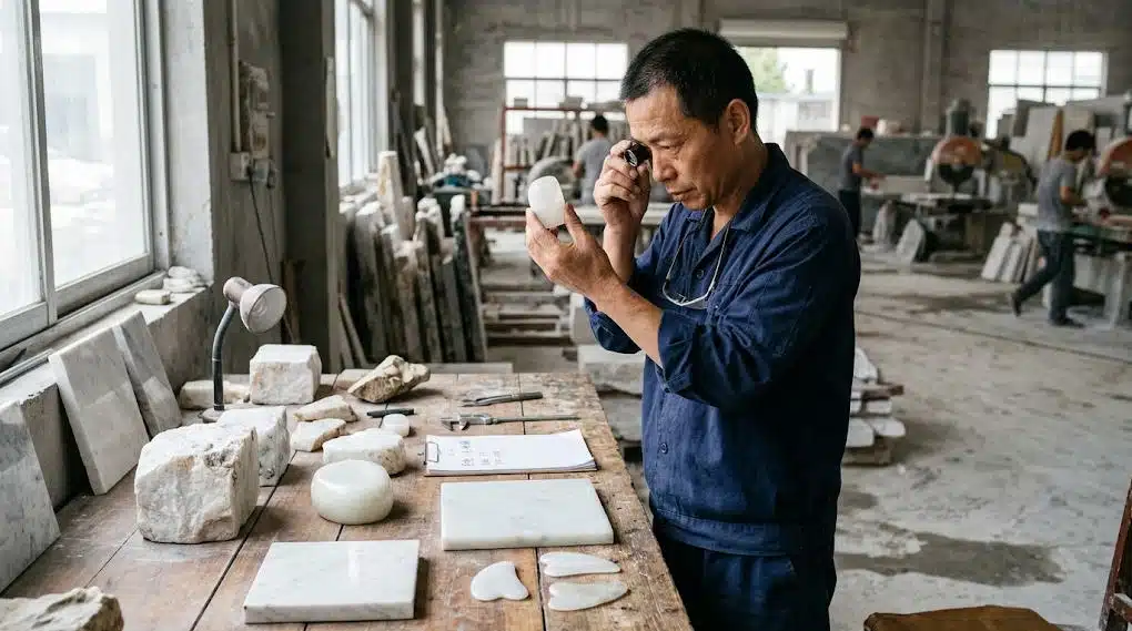 white jade gua sha manufacturer production area