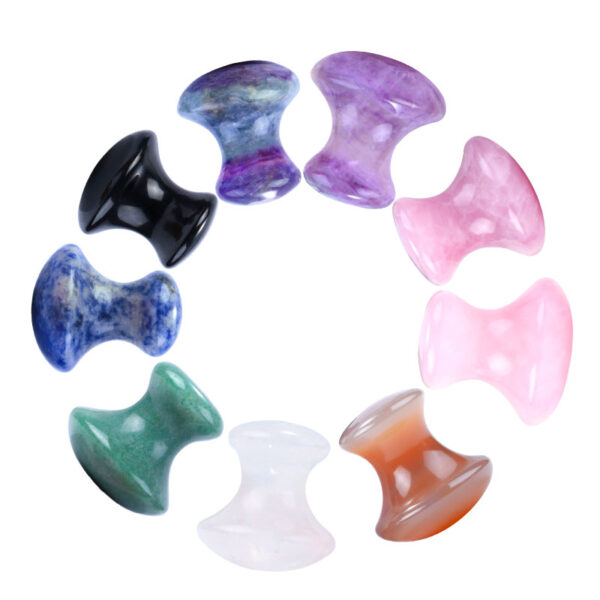 gemstone gua sha mushroom